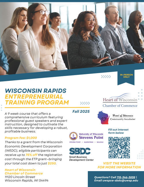 Fall 2025 WI Rapids ETP Flyer - website ETP Program