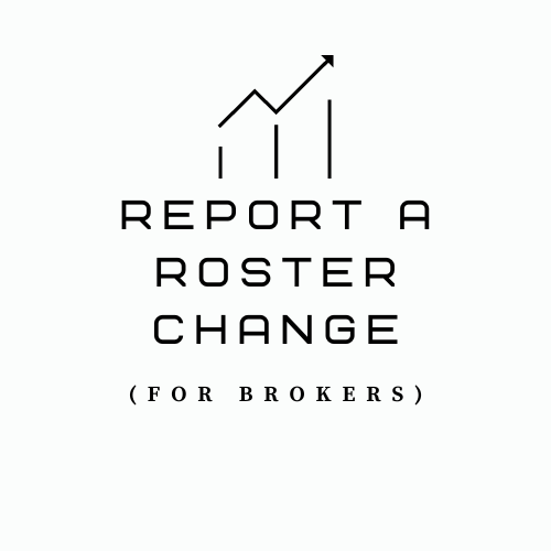 Report a Roster Change Icon - navigates to online form.