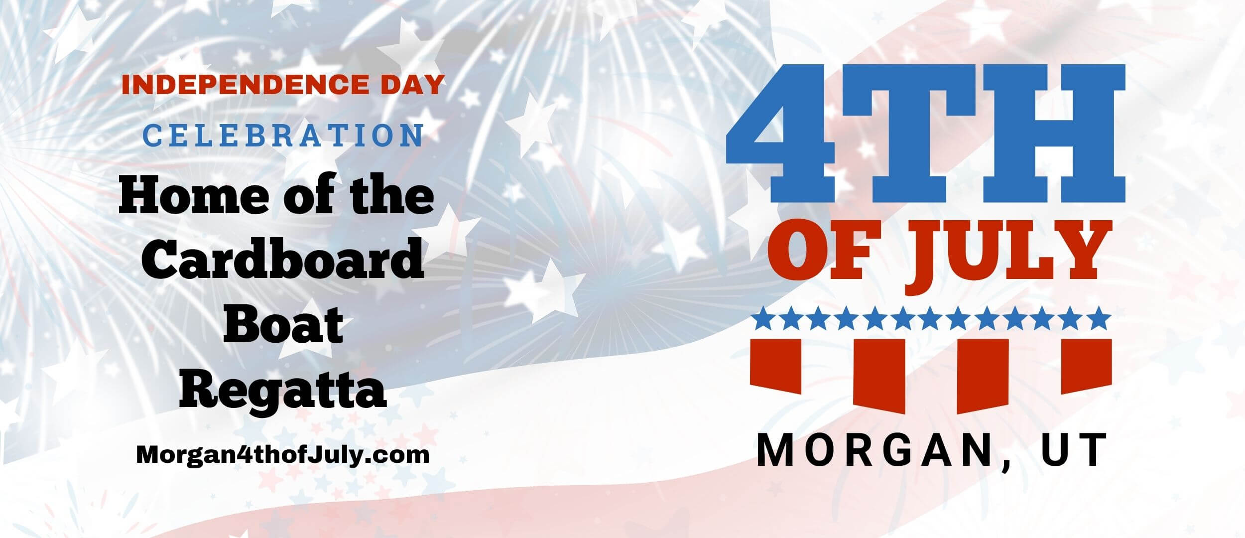 4th of July Heading for Website
