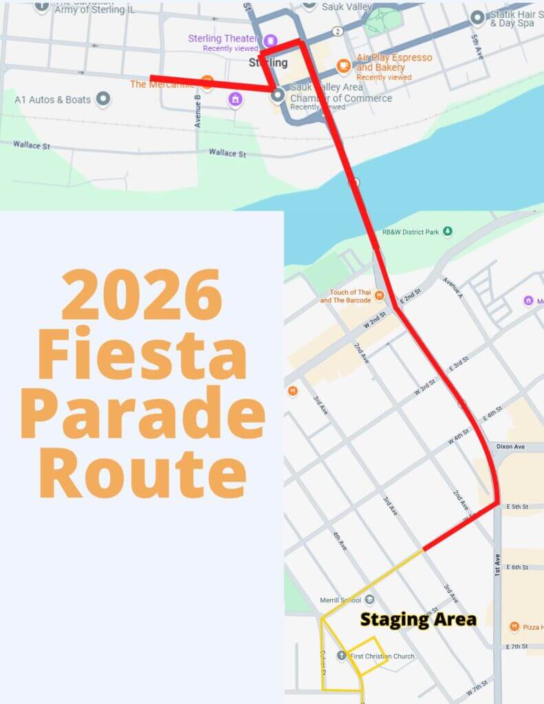 2026 Fiesta Parade Route