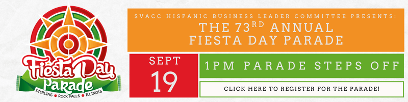 73rd Fiesta Parade will be held on September 19. The parade steps off at 1:00 p.m. Click the graphic for more information.