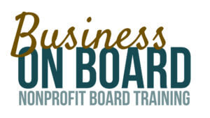 nonprofit board training