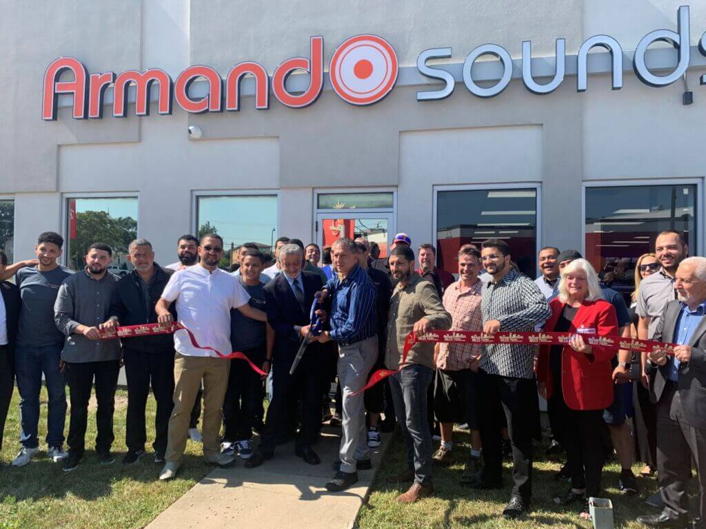 Armando Sounds Ribbon Cutting