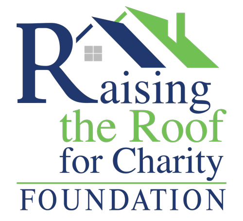 raising the roof for charity logo