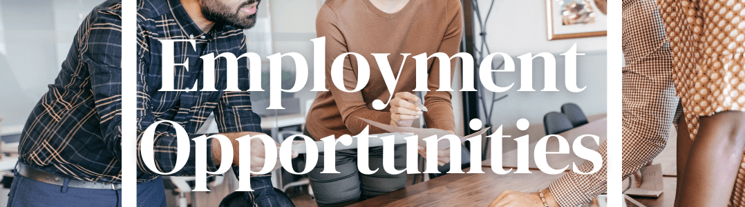 Employment Opportunities Header
