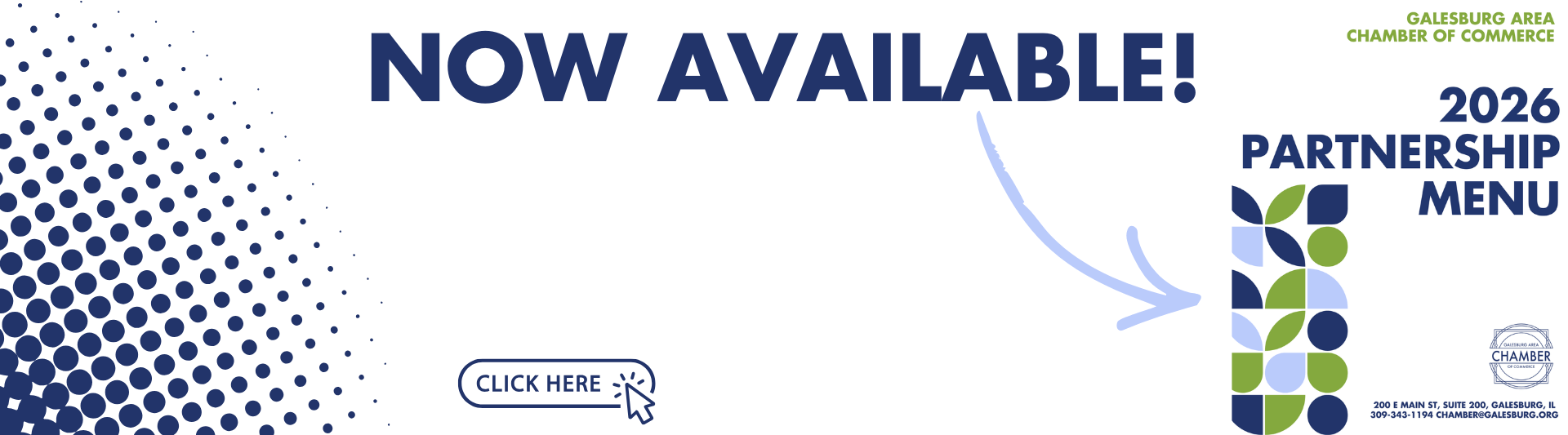 2026 Partnership Menu