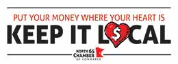 put your money where your heart is and keep it local