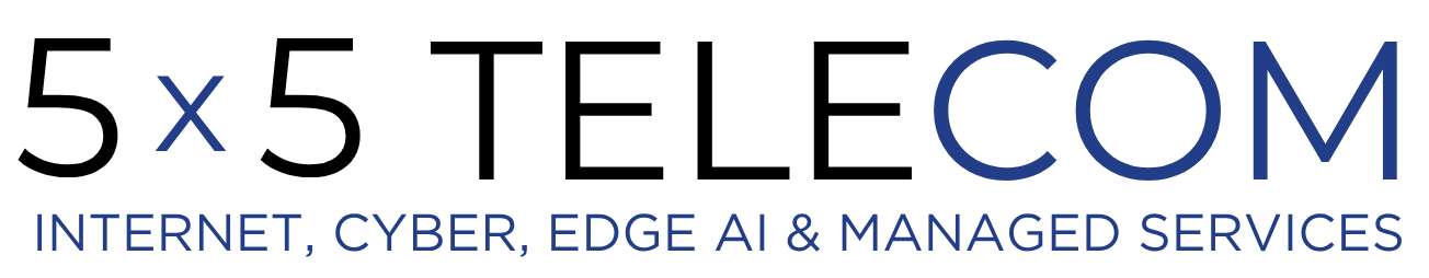 5x5 Telecom Logo_2026 w AI in Tag Line