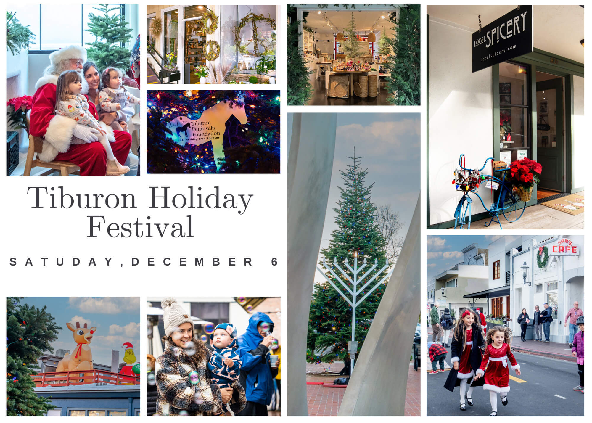 2025 Holiday Festival Tiburon Holiday Festival December 6 2025