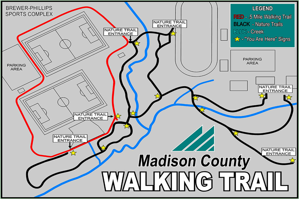walking trail map