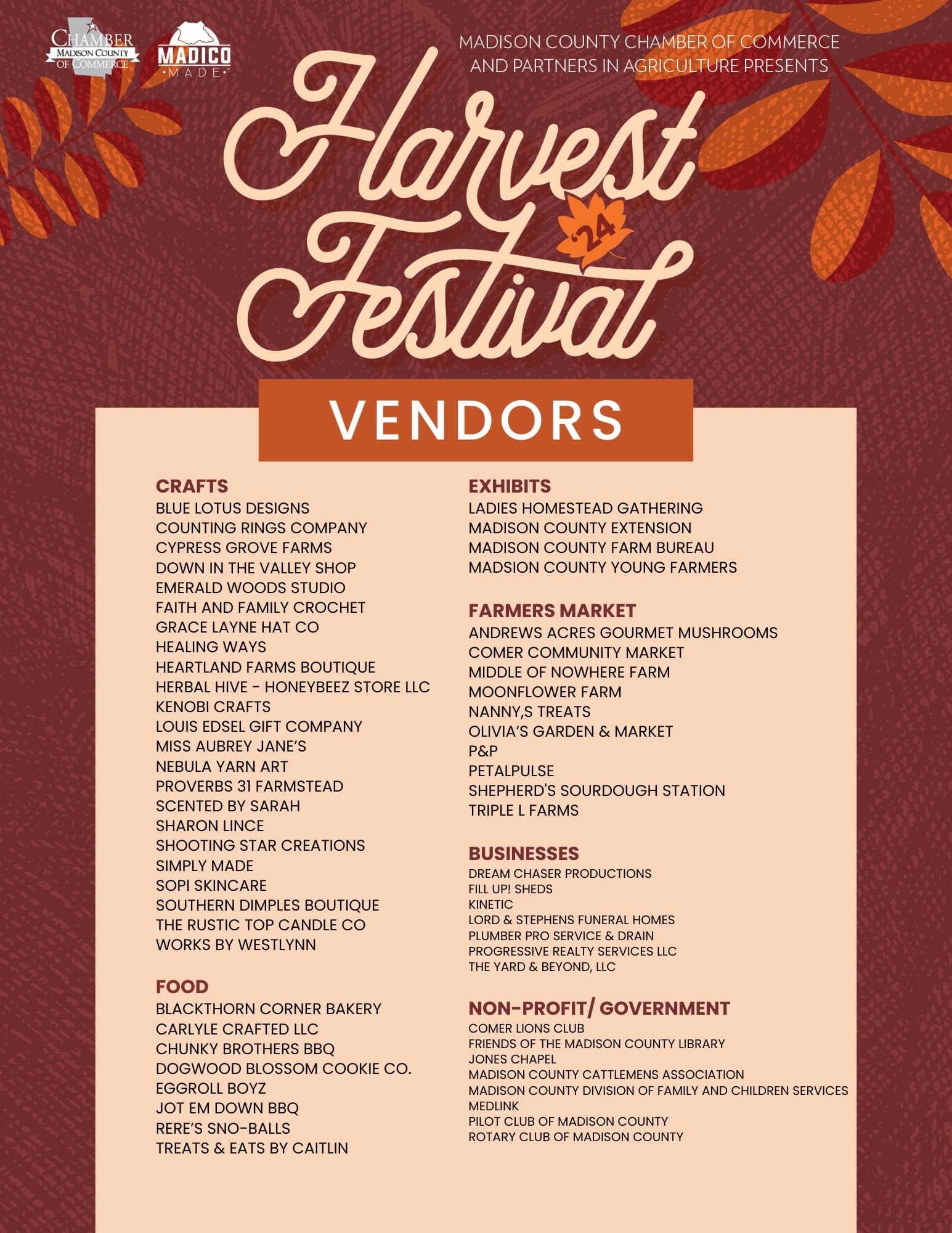 Harvest Festival Vendor Flyer (1)