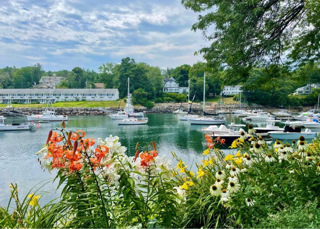 Photo of Perkins Cove, Ogunquit during Spring.