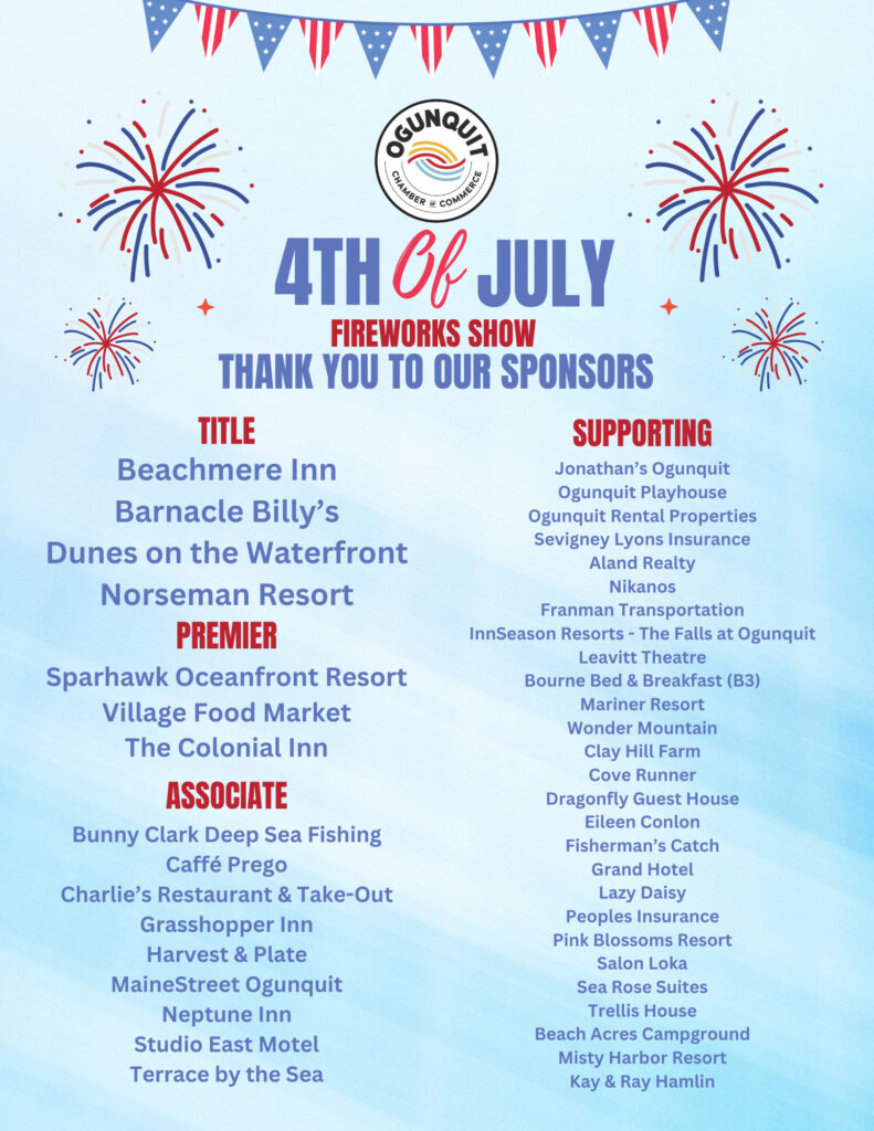 4th of July Event Flyer Back Side 4th of July Event Flyer Back Side