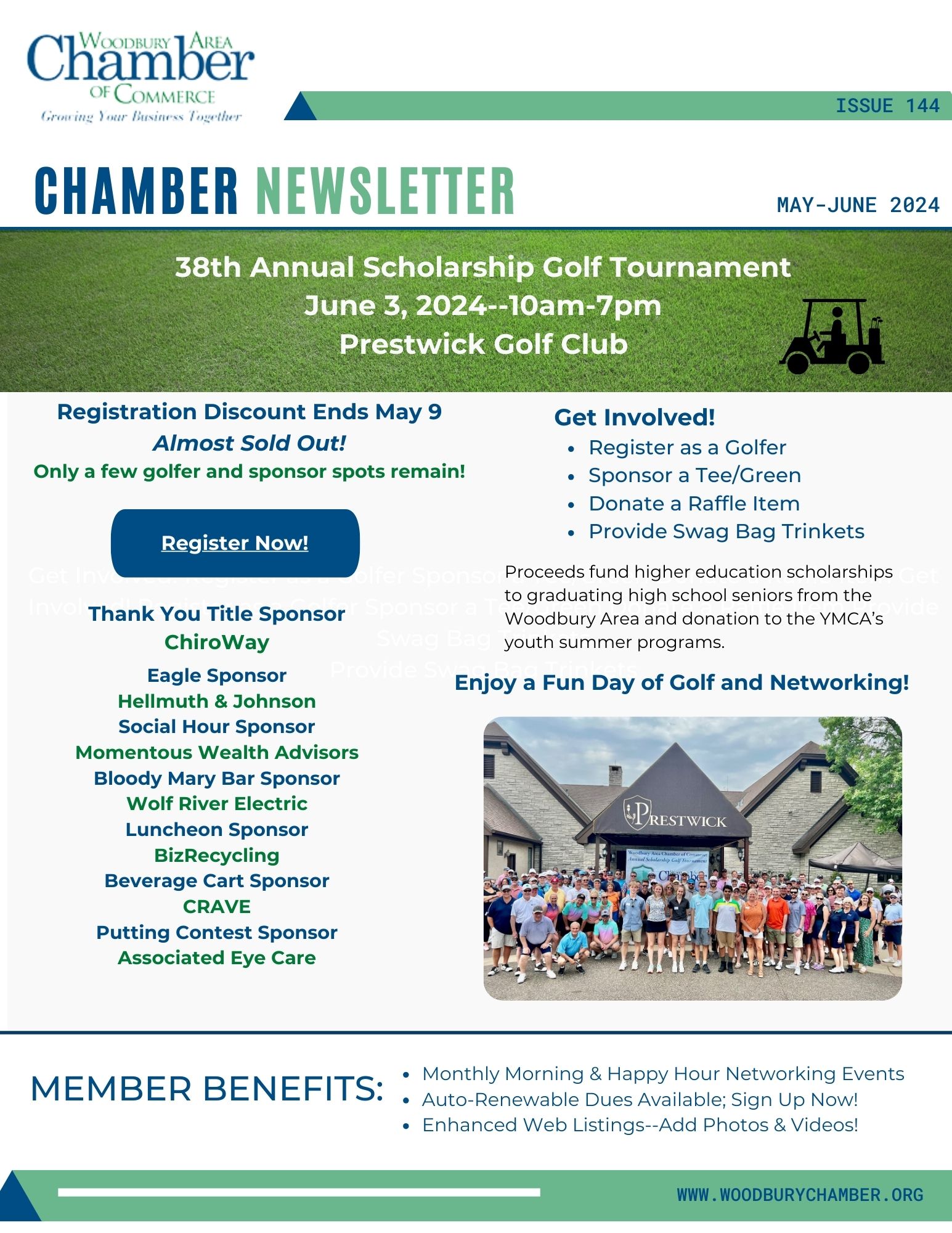May-June 2024 Newsletter Front Page