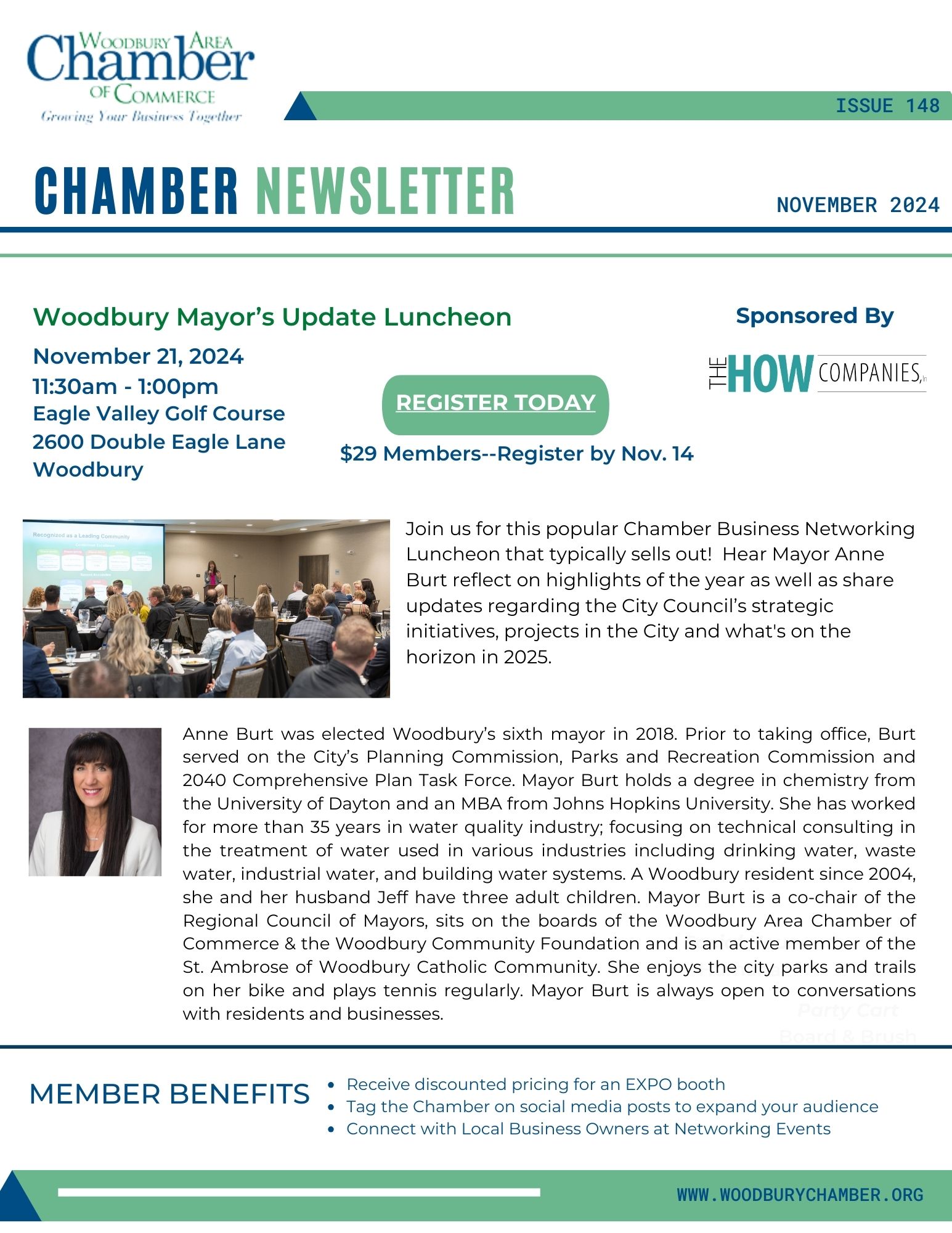 November 2024 Newsletter Front Page