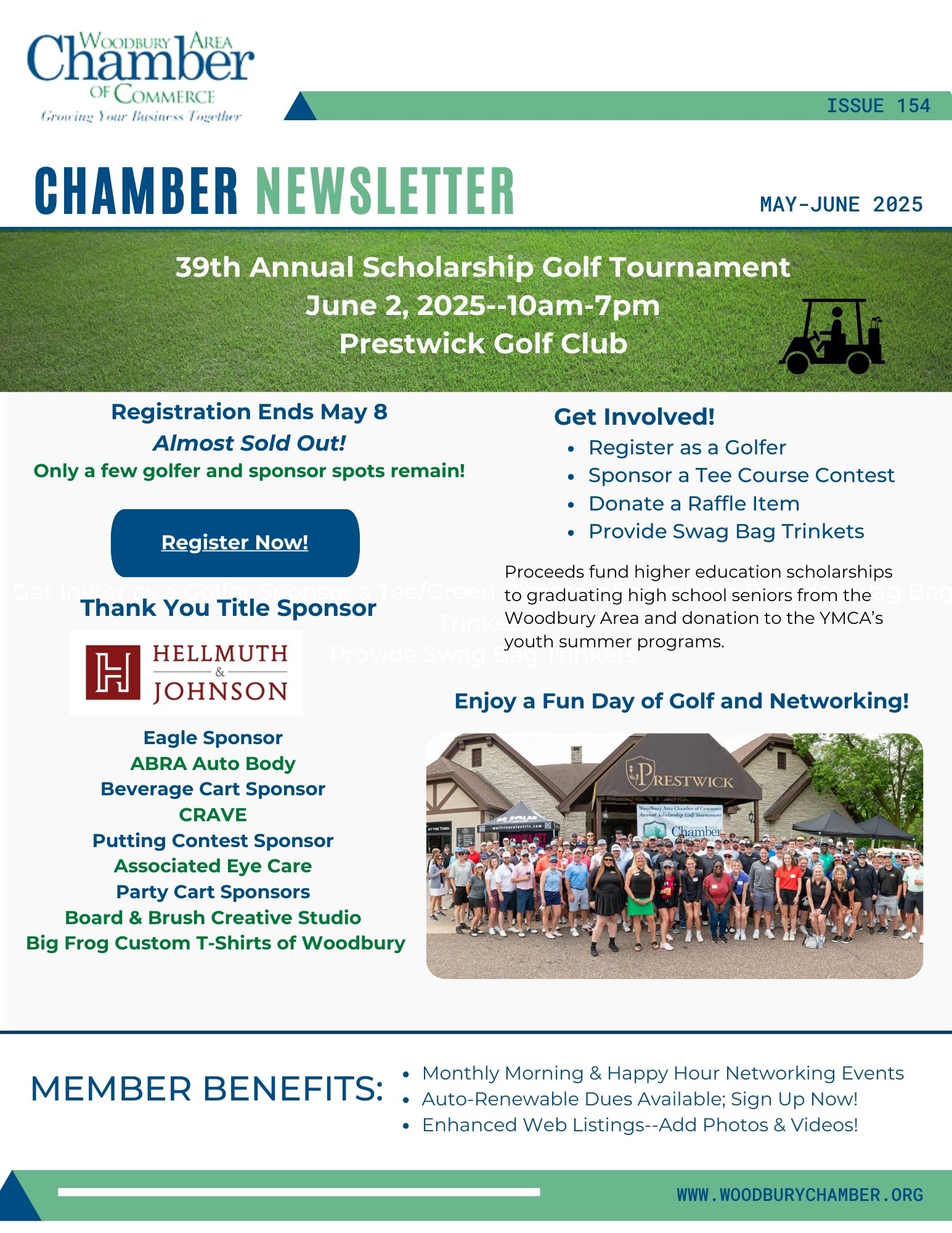May-June 2025 Newsletter Front Page