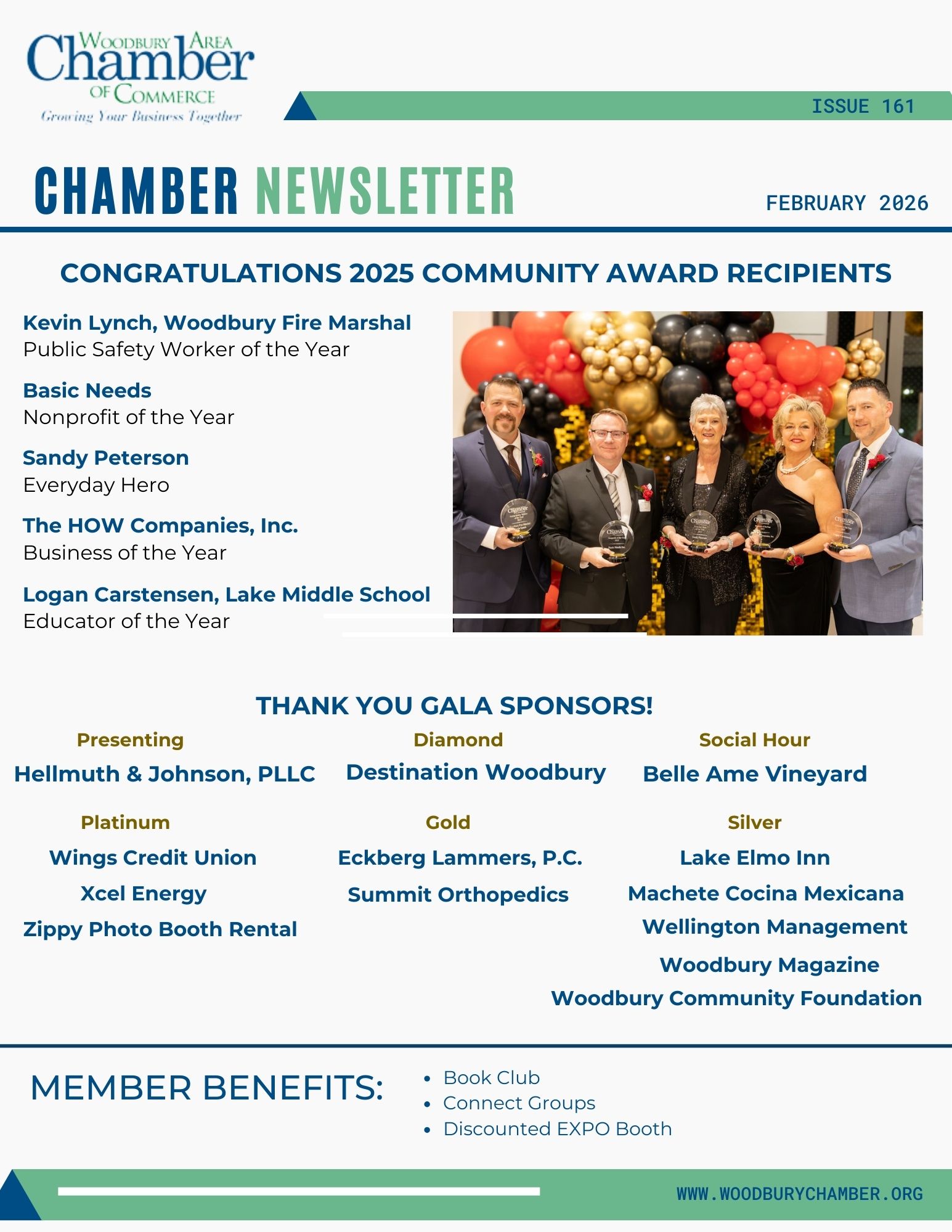 February 2026 Newsletter Front Page