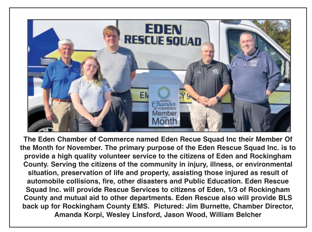 Eden Rescue Squad MoM