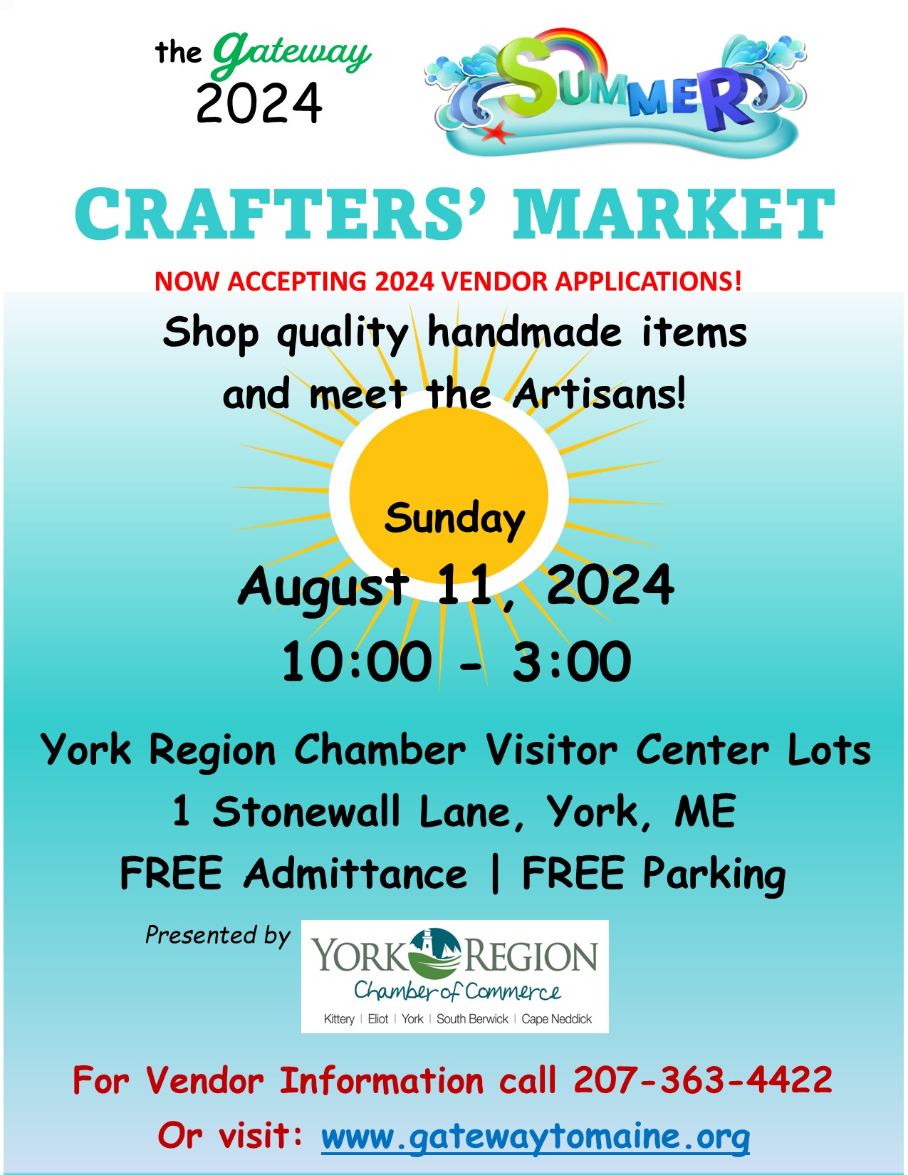 2024 Crafters Market August 11