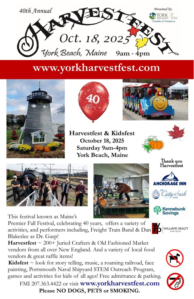 2025 Harvestfest rack card image