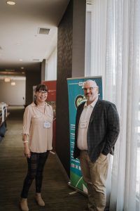 Lheidli T'enneh Chief Dolleen Logan and Prince George Chamber of Commerce CEO, Todd Corrigall
