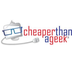 Cheaper Than A Geek logo