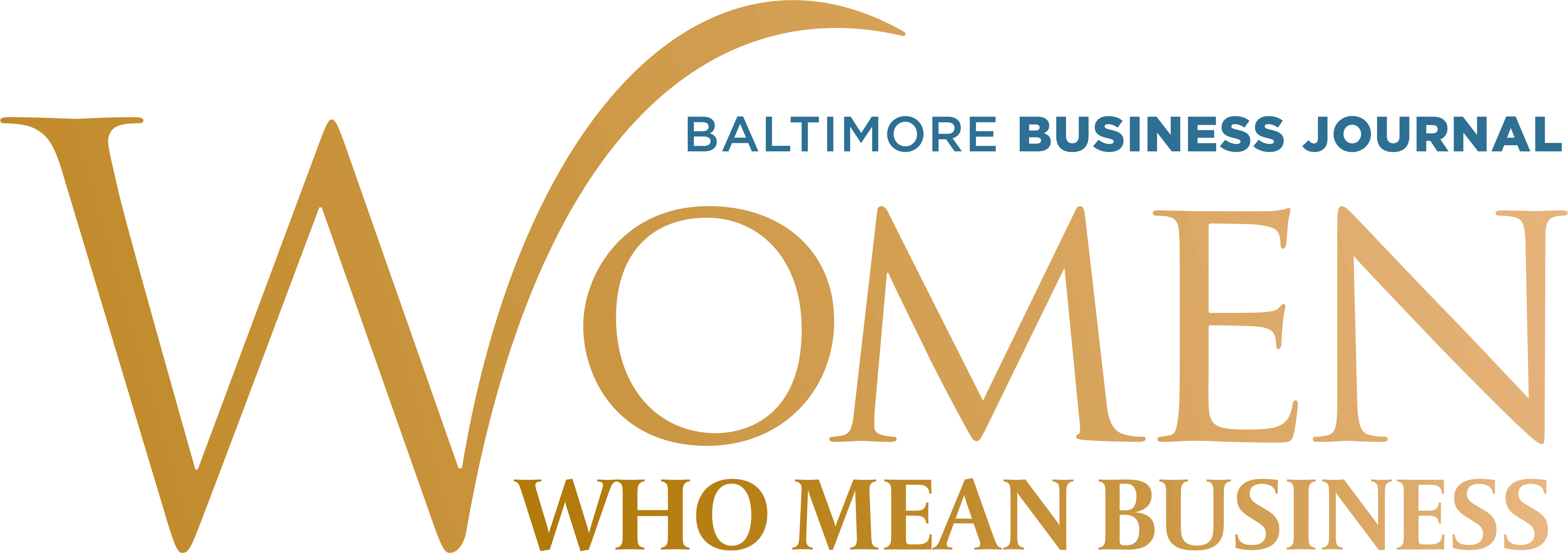 Baltimore Business Journal's Women Who Mean Business 2024 logo