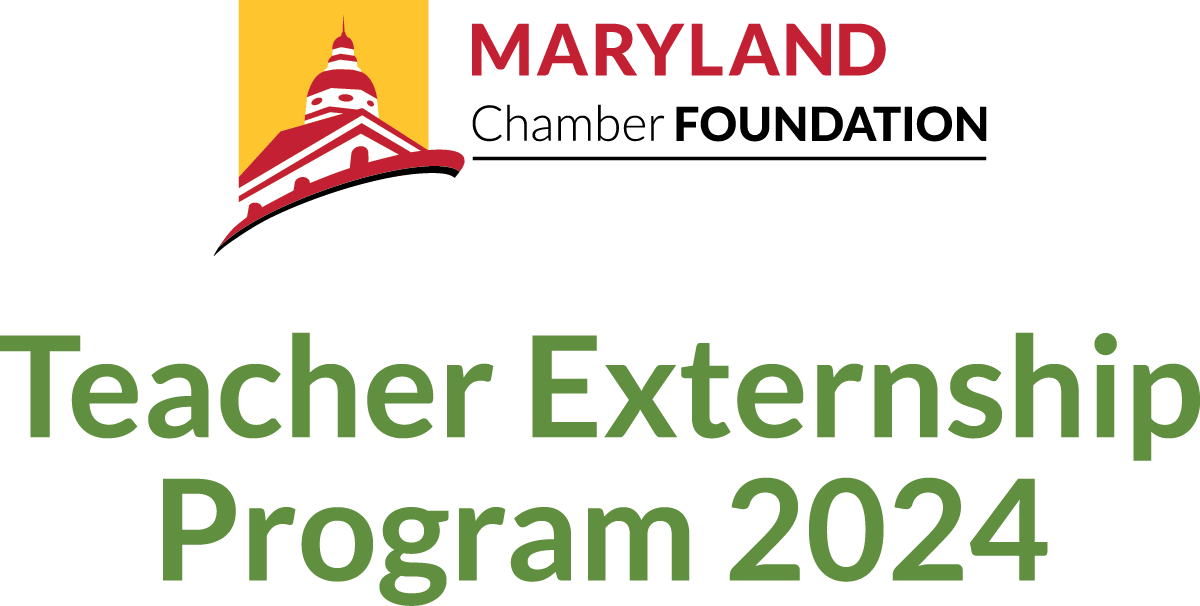 Maryland Chamber Foundation Teacher Externship Program 2024 logo