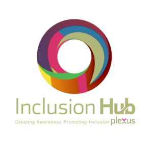 The Hub Logo Transparent Inclusion Hub logo powered by Plexus