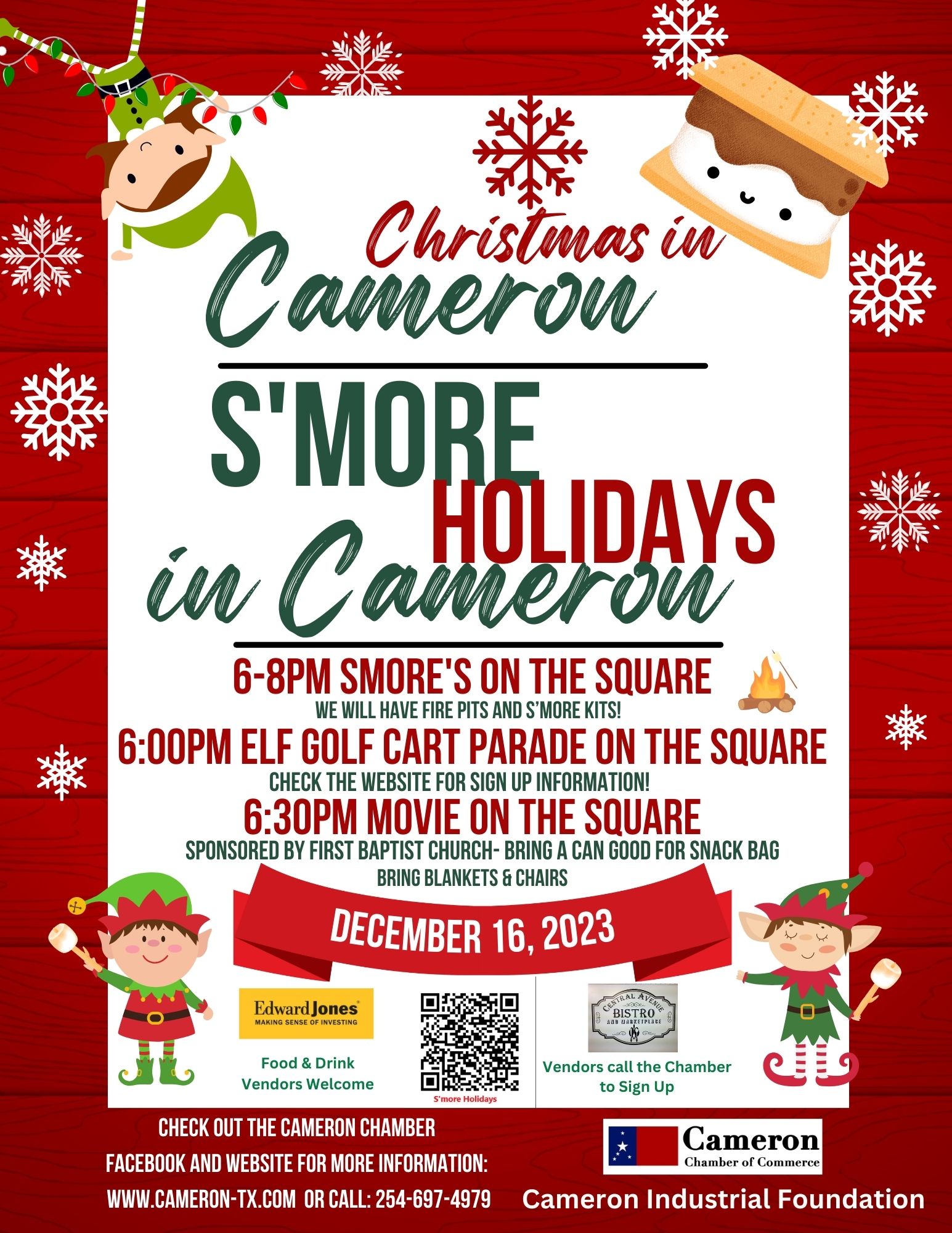 S'mores Holiday Flyer