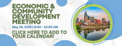 May Economic &amp; Community Development Meeting website 2025