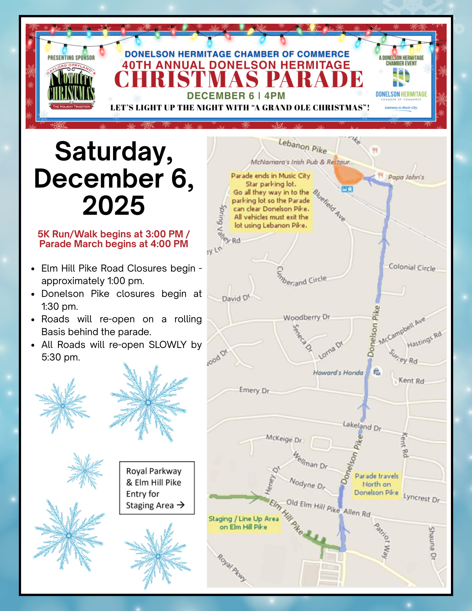 2025 Parade Map - website
