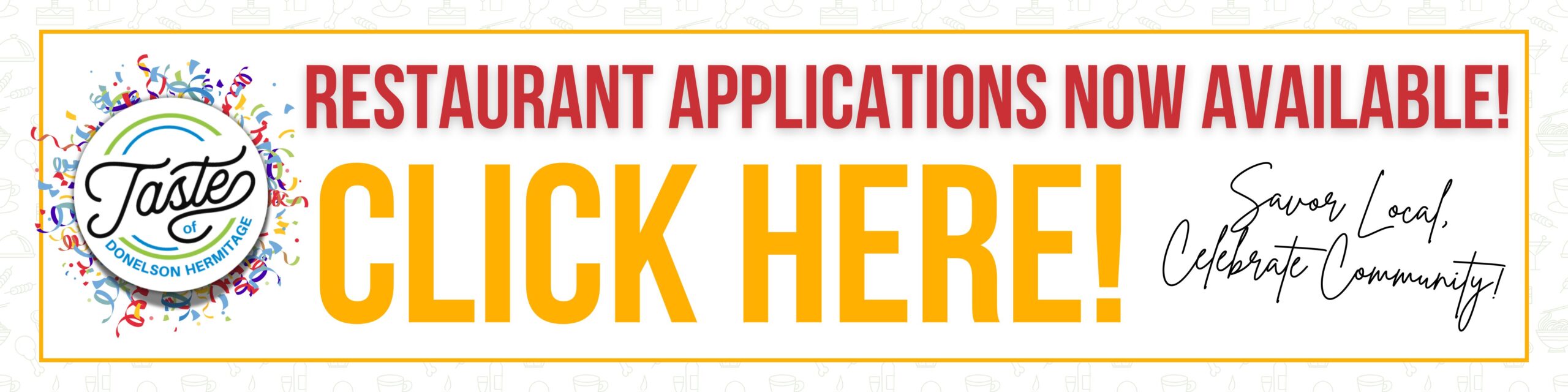 Taste DH_web banner_applications live! (1)
