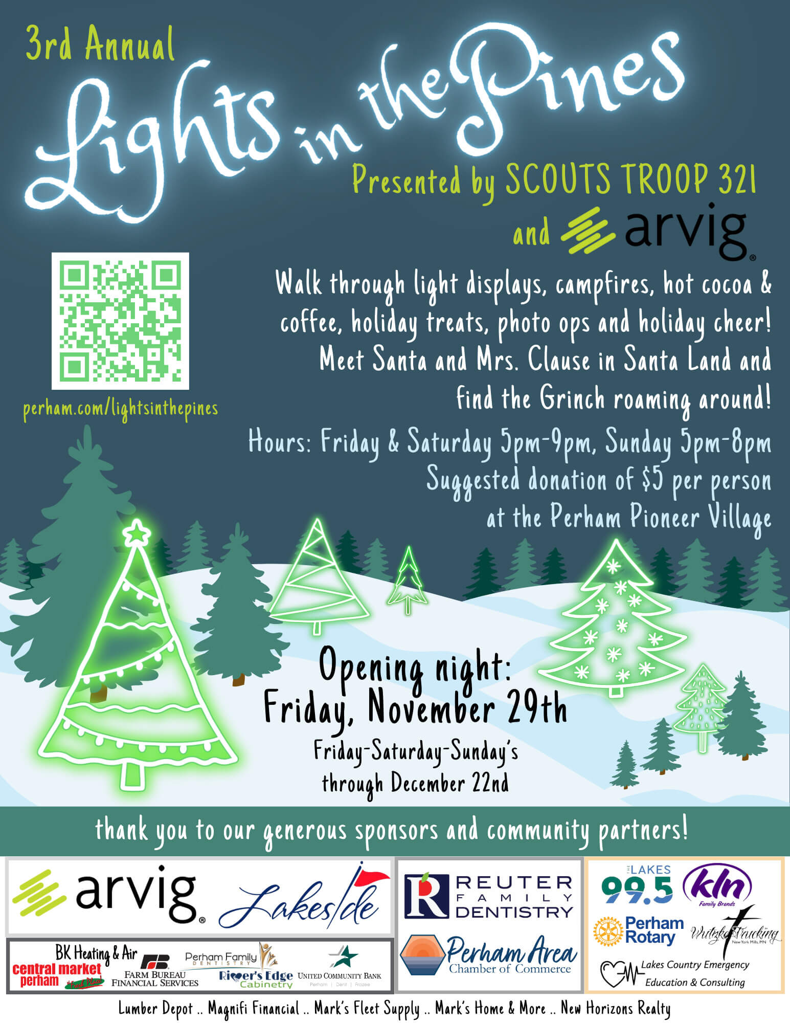 qr letter- Lights in the Pines flyer 2024 (2)