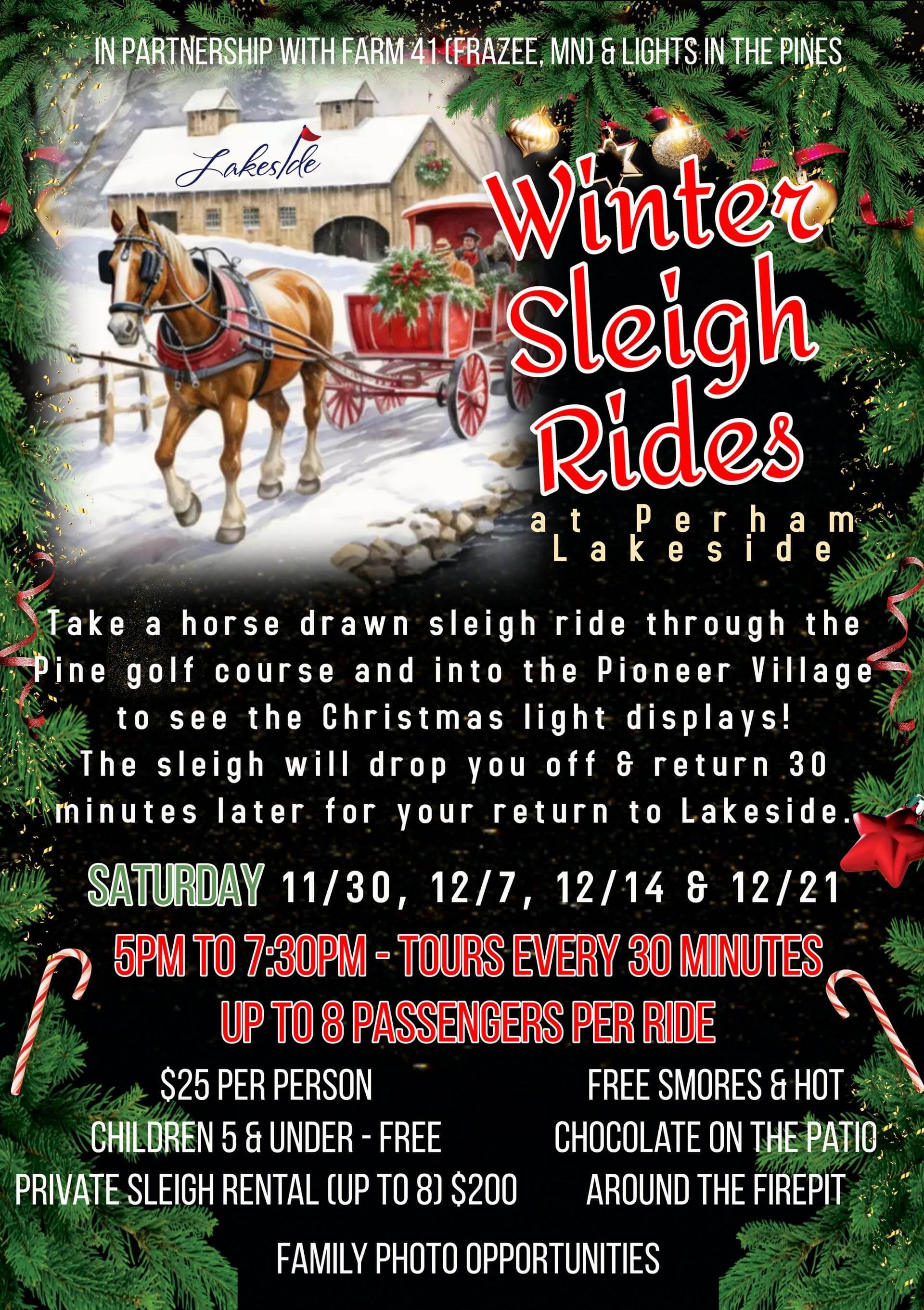 sleigh rides