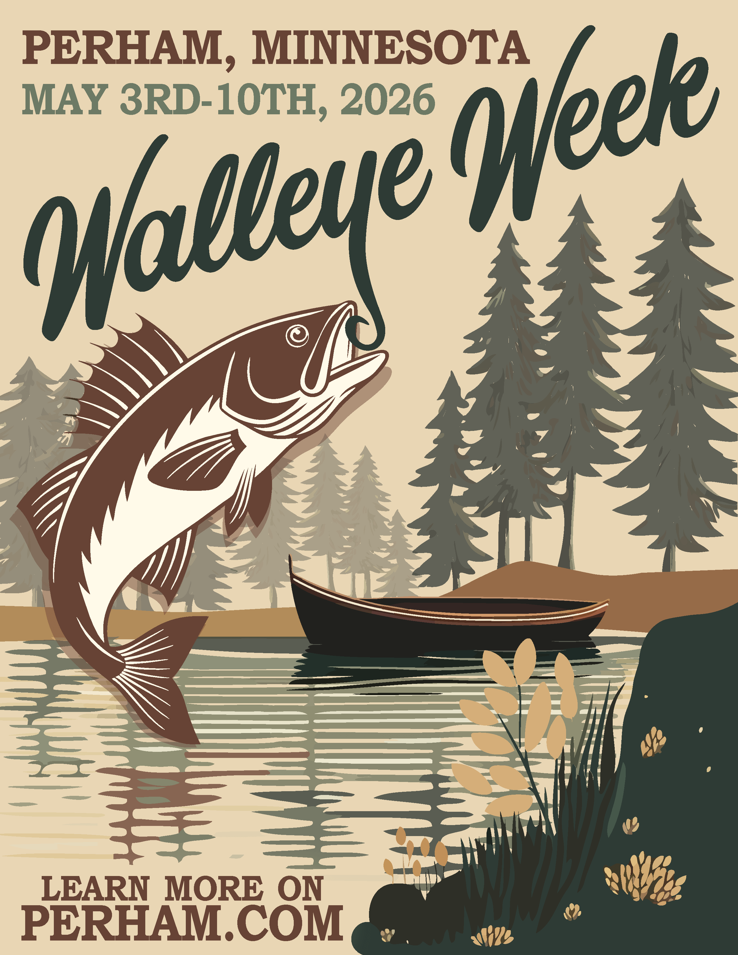 Walleye Week 2026 save the date may 3-10