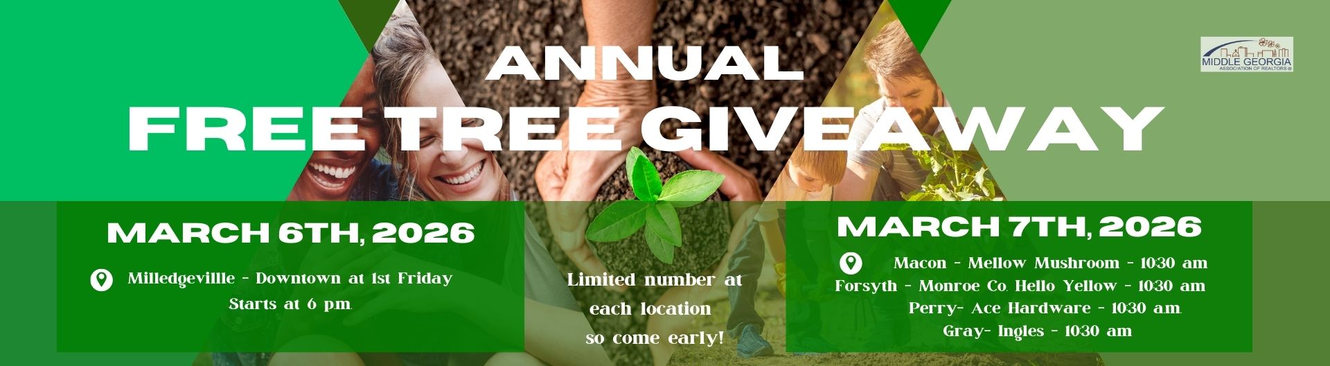 Annual Free Tree Giveaway