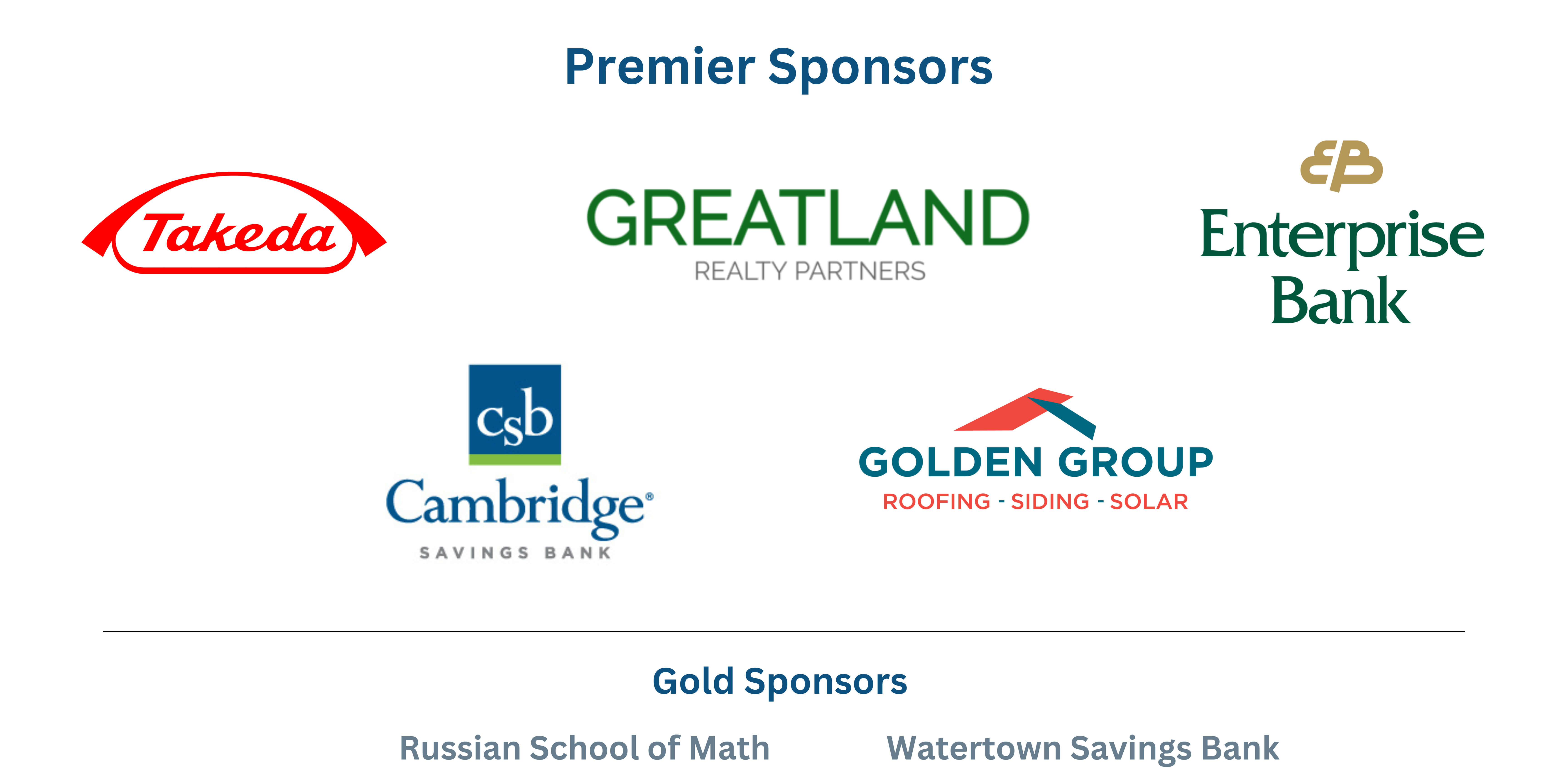 Premier and Gold Sponsors 2024