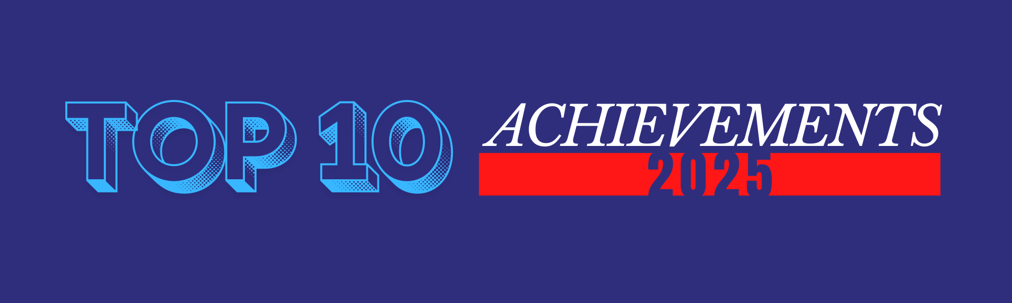 TOP 10 Achievements TOP 10 Achievements