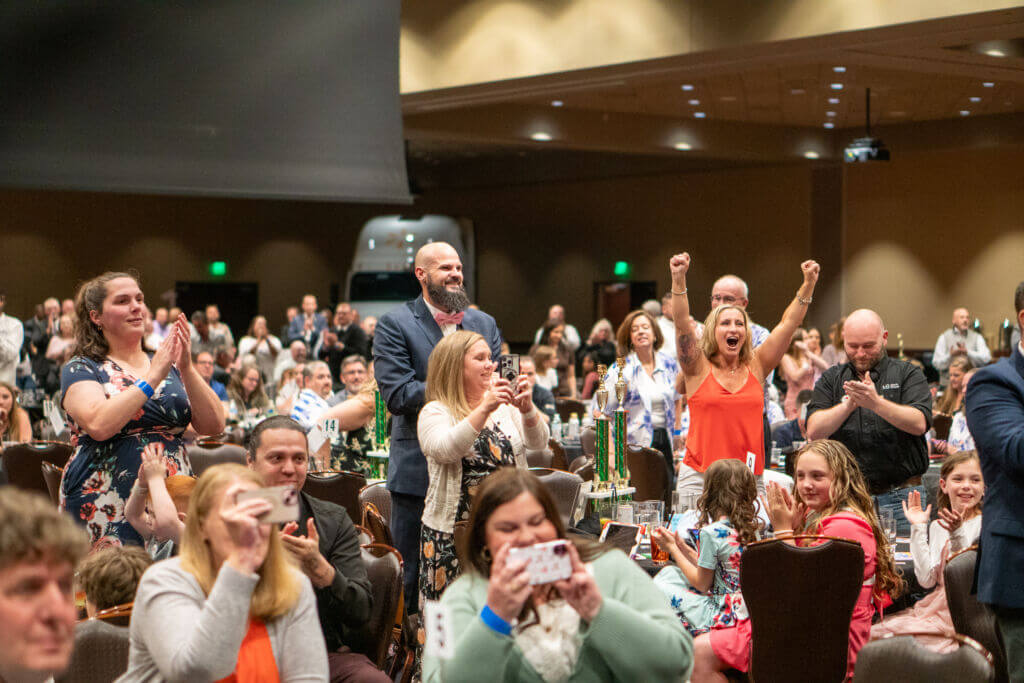 Martin Brower Fan Club Cheering