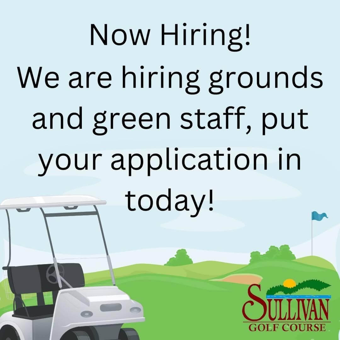 sullivan golf course hiring