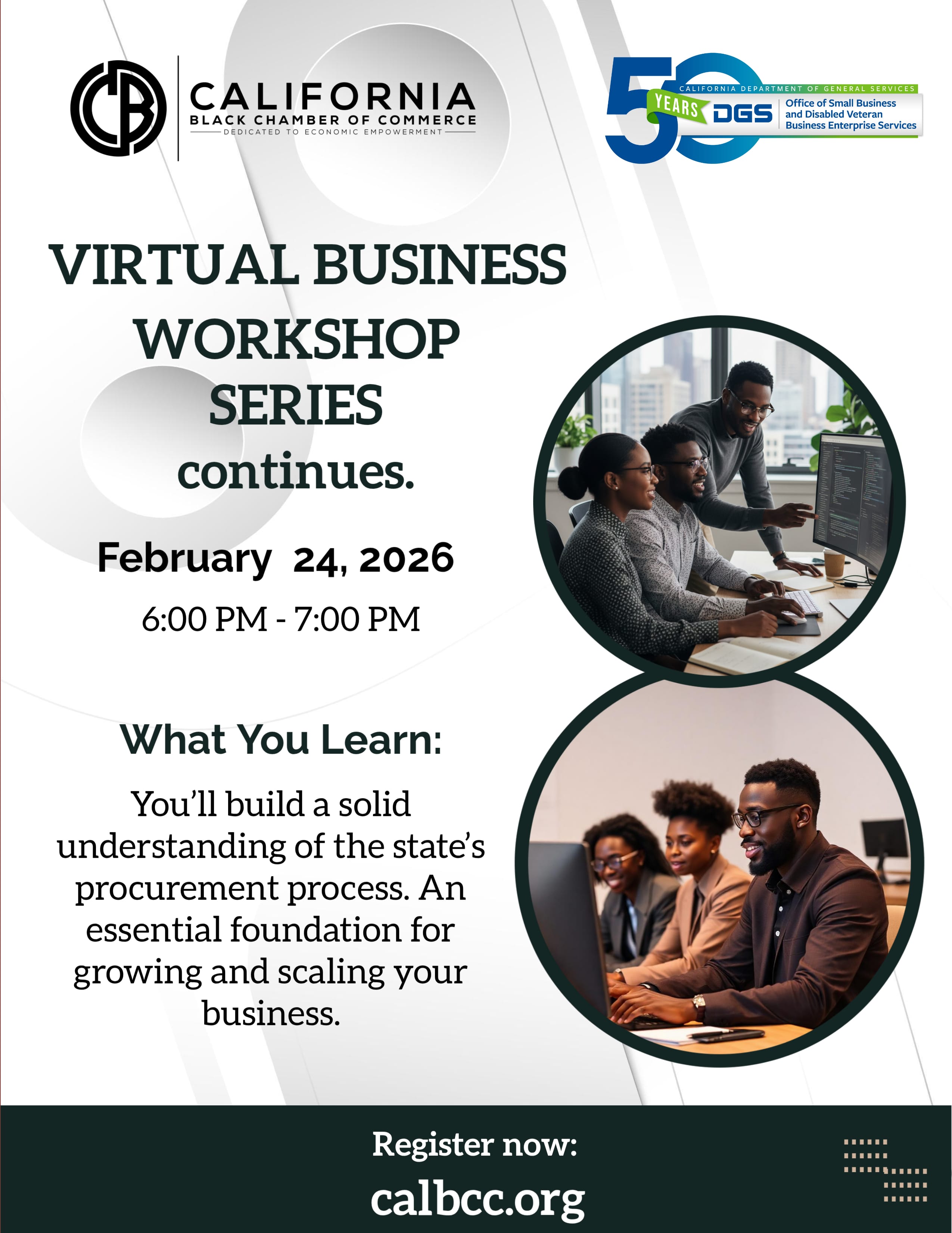 CBCC-DGS Feb 26 2026 - Workshop