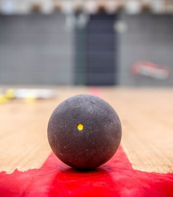 fives ball on court floor