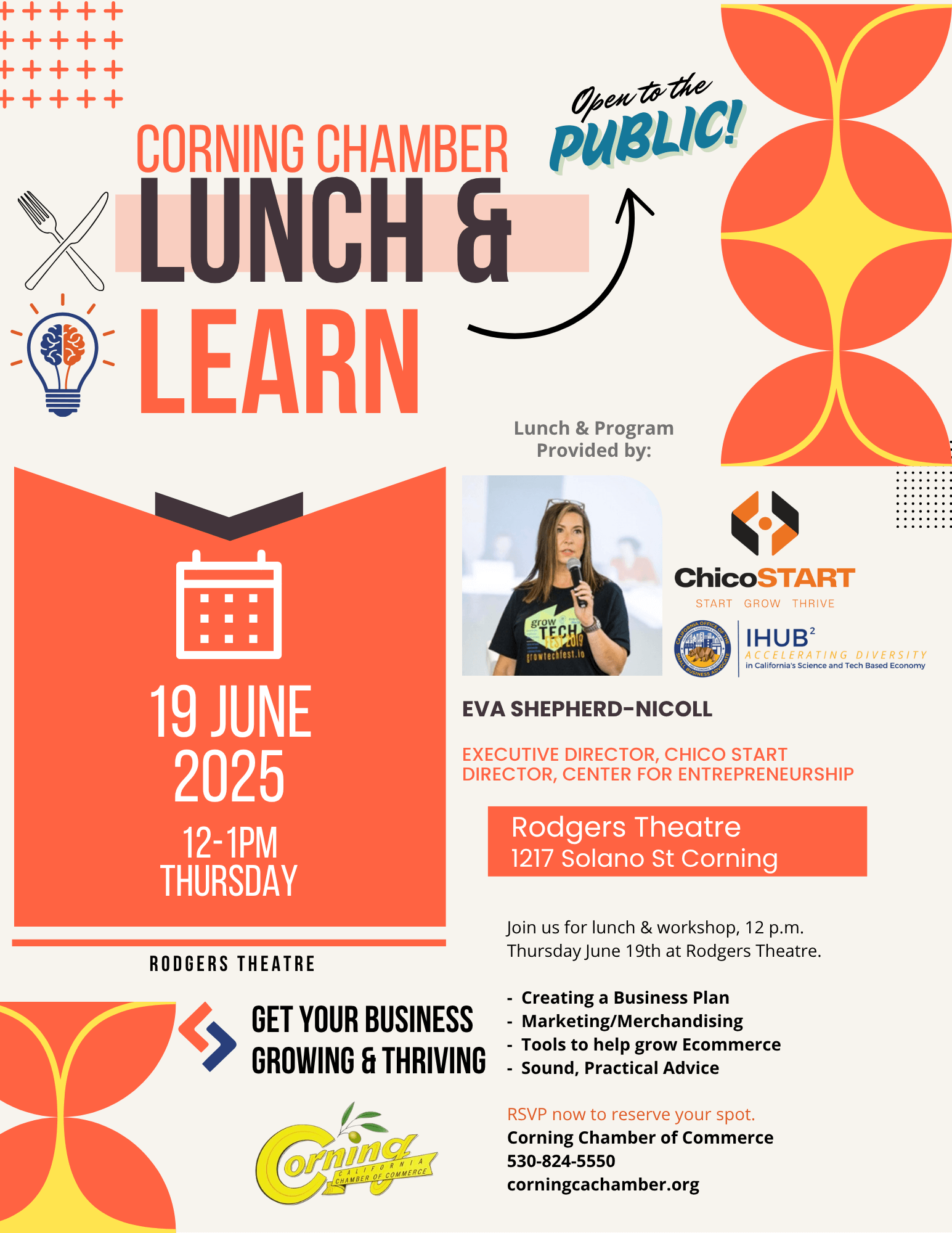 June Lunch & Learn flyer June Lunch & Learn flyer