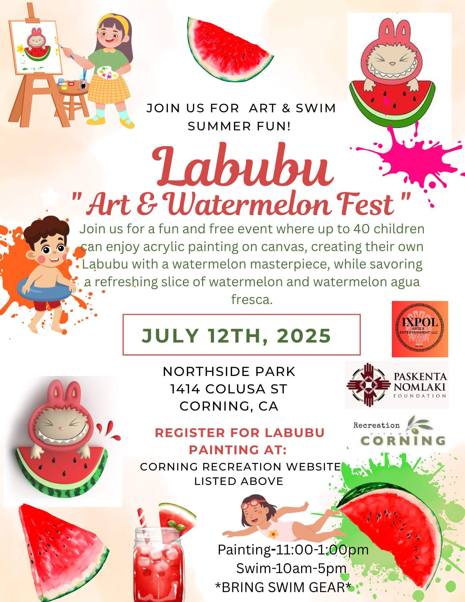 labubu watermelon