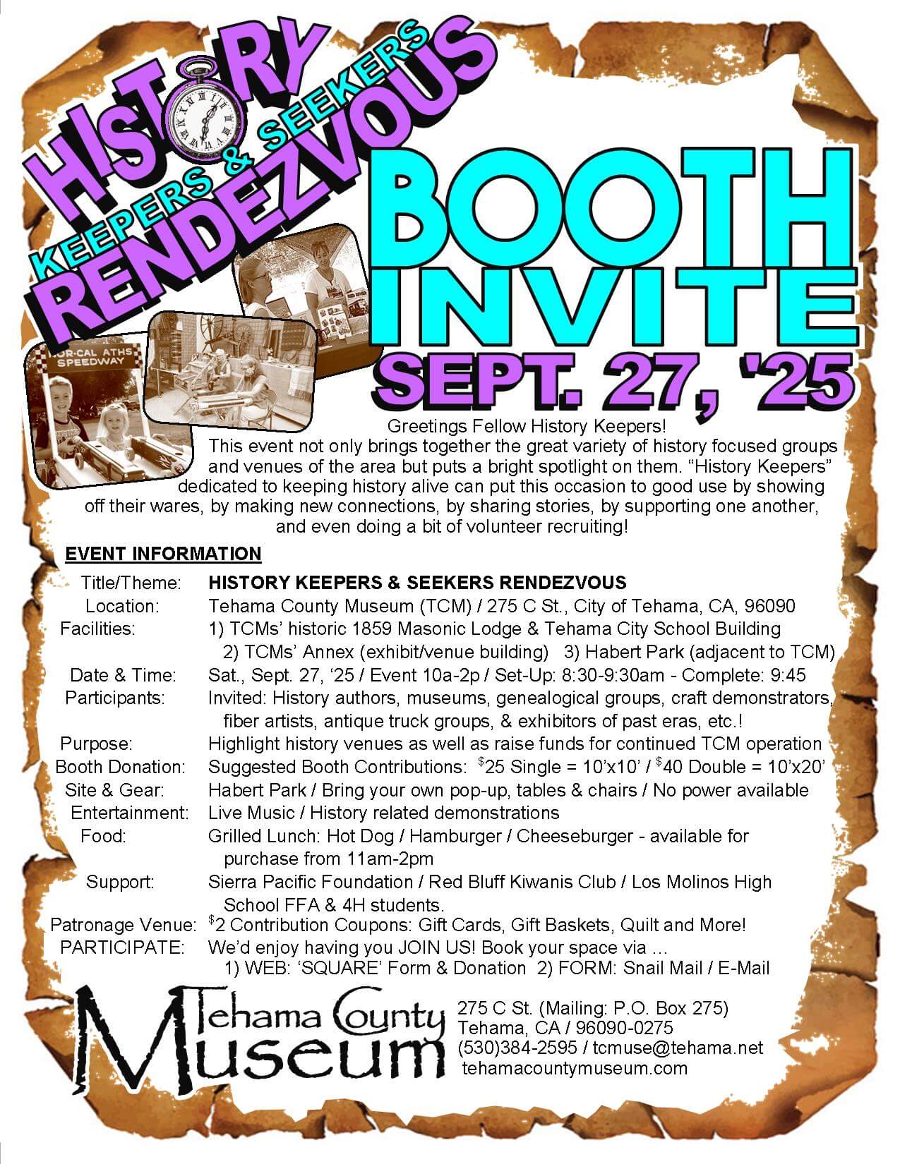 Rendezvous 2025 booth invite