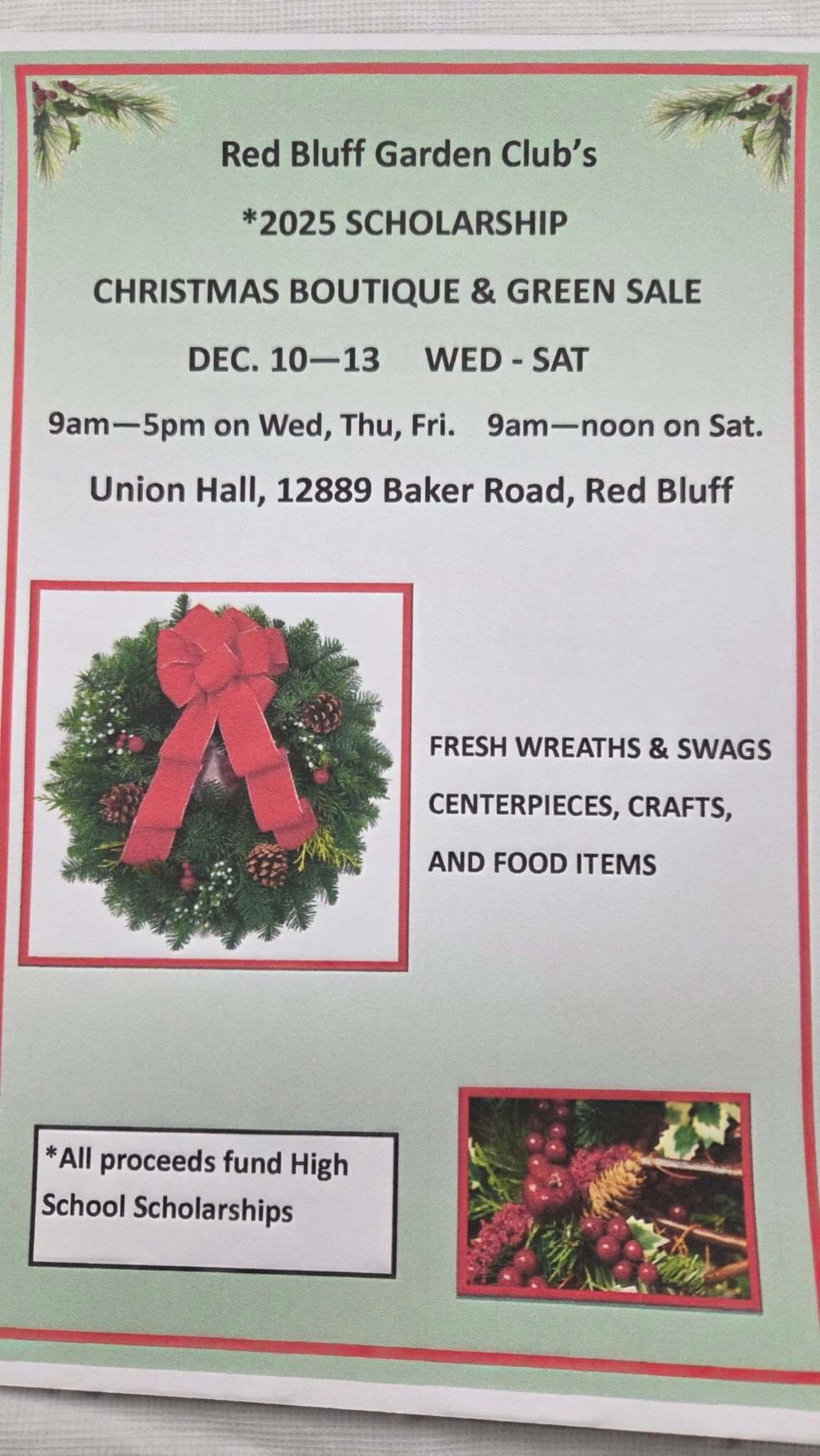 rb garden club christmas