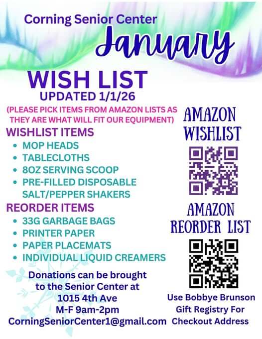 senior wish list jan