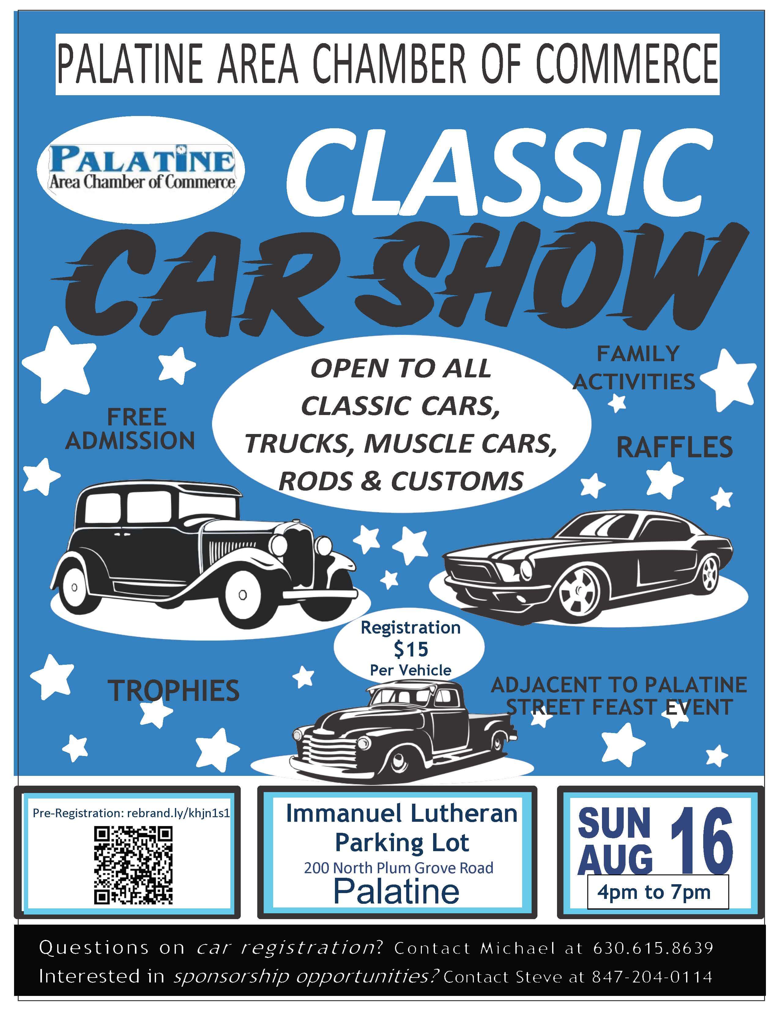 Chamber Car Show flyer in word-1 Chamber Car Show flyer in word-1