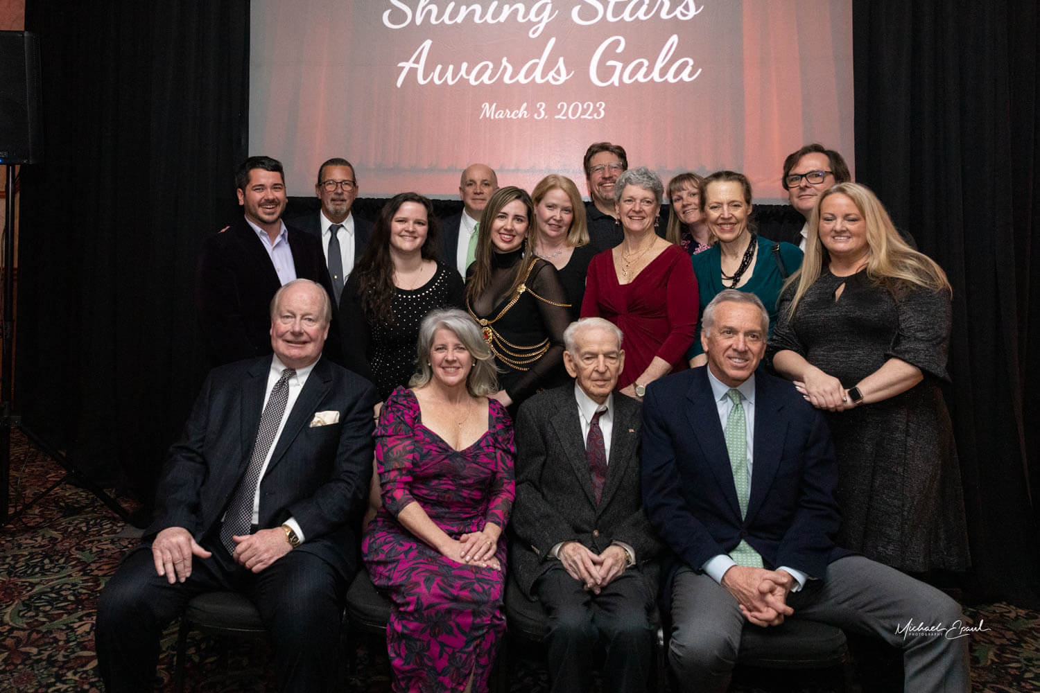 Citizen of the Year Judith Corridan Danek with family and friends.